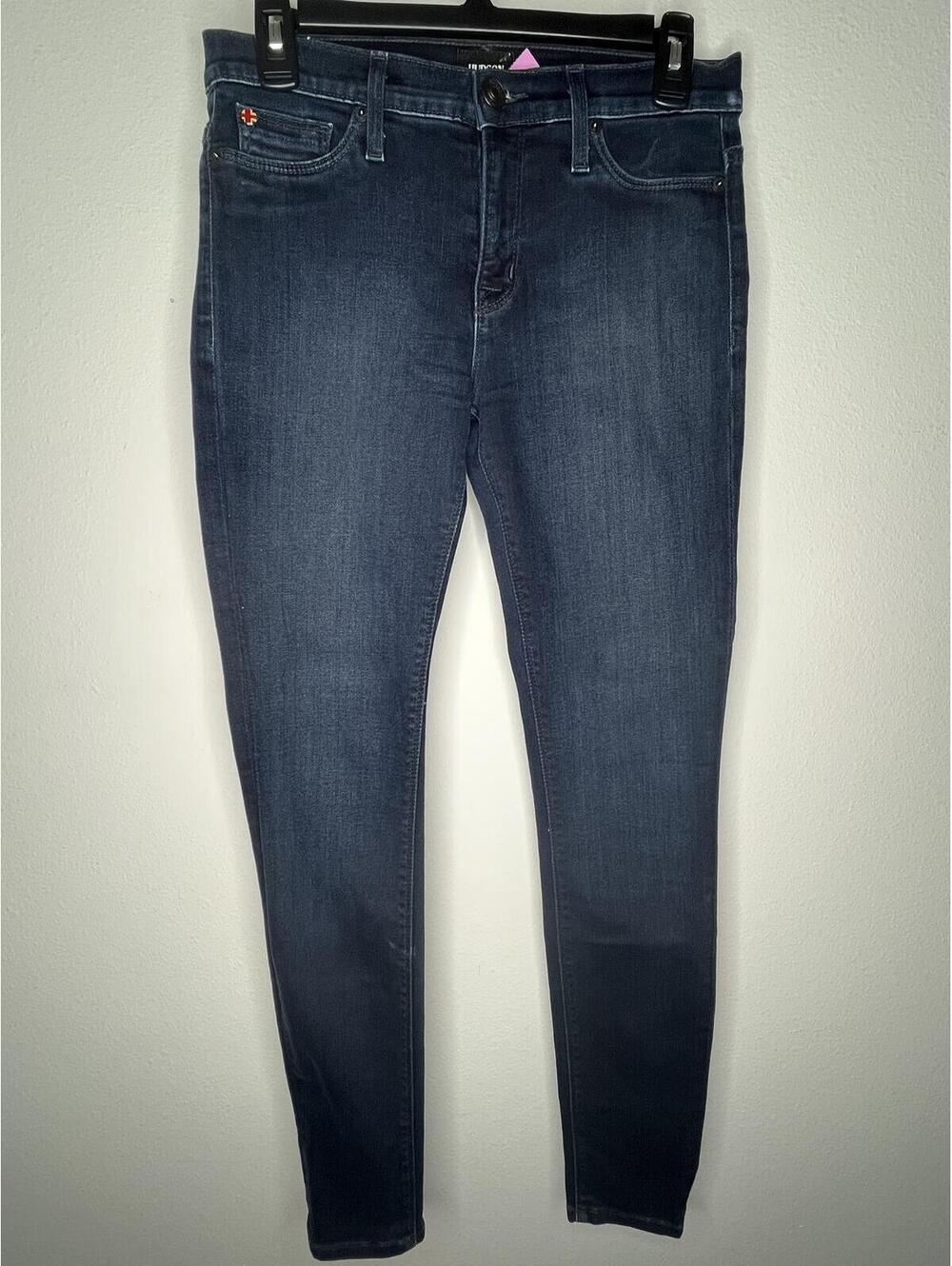 NWOT Hudson Women's Mid Rise Nico Super Skinny Jeans Size 27